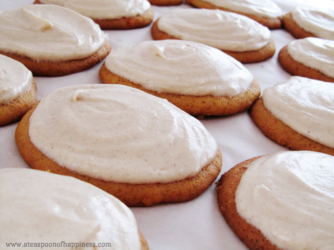 Pumpkin Cookies With Cream Cheese Frosting
 Best Ever Pumpkin Cookies with Cinnamon Cream Cheese