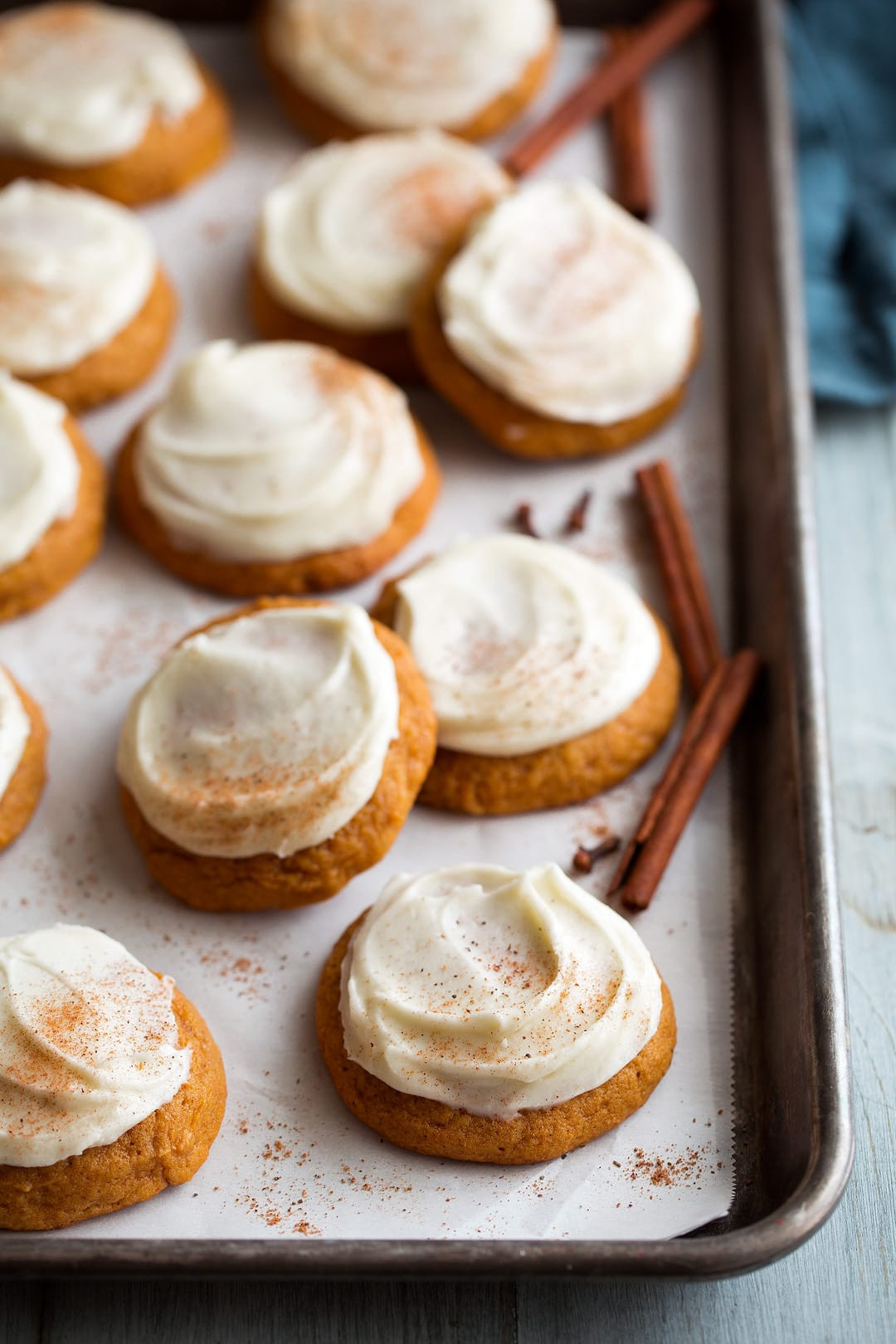Pumpkin Cookies With Cream Cheese Frosting
 Pumpkin Cookies with Cream Cheese Frosting Cooking Classy