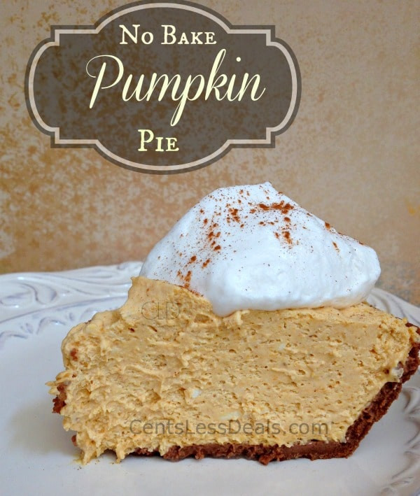 Pumpkin Cream Cheese Pie
 no bake cream cheese pumpkin pie