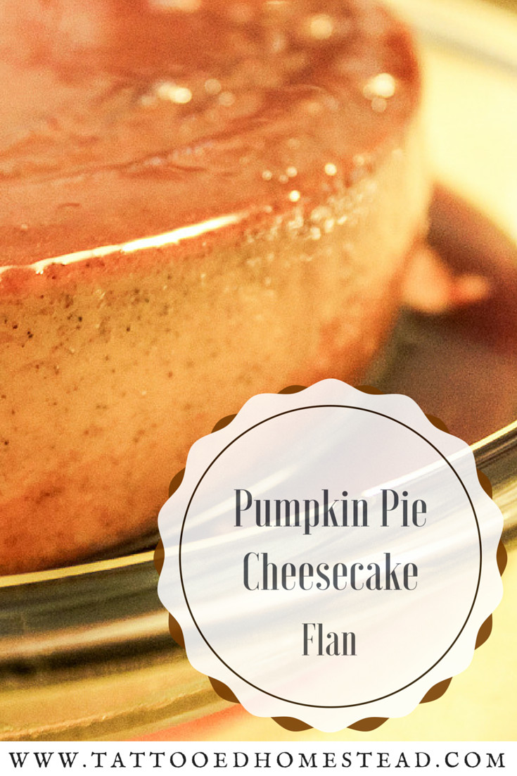 Pumpkin Cream Cheese Pie
 pumpkin cheesecake flan