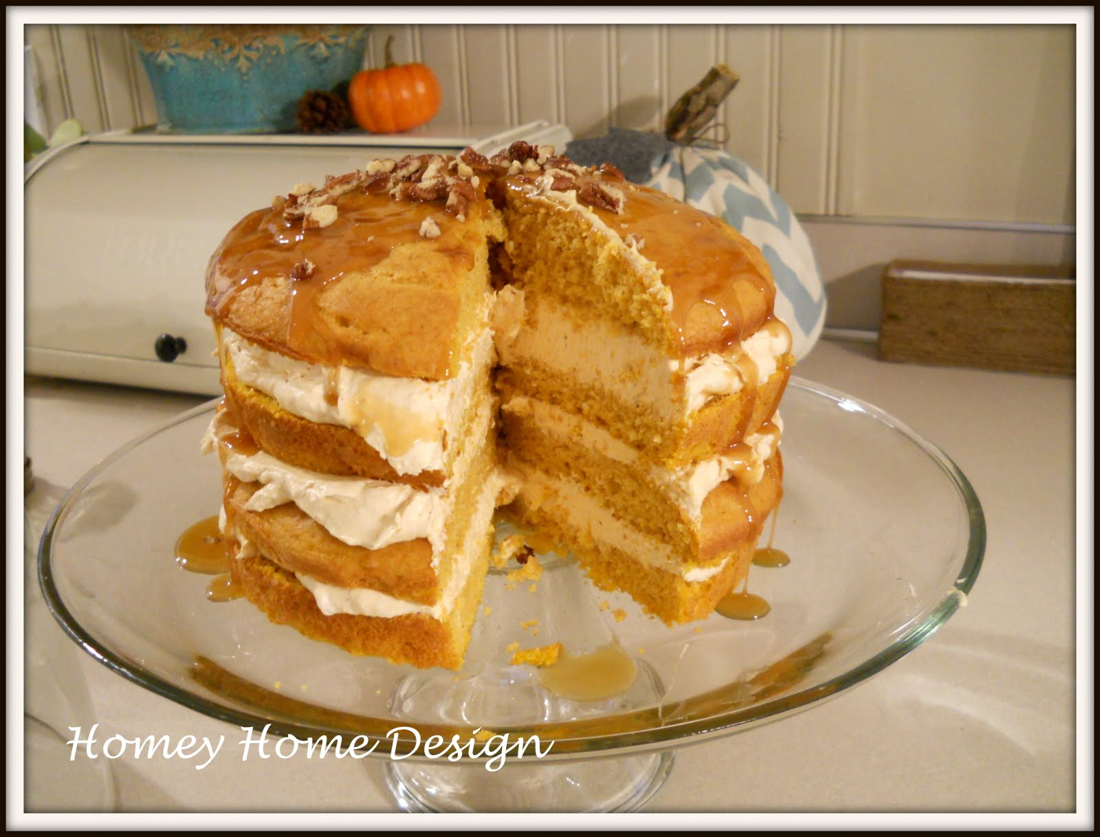 Pumpkin Layer Cake
 homey home design Pumpkin Layer Cake