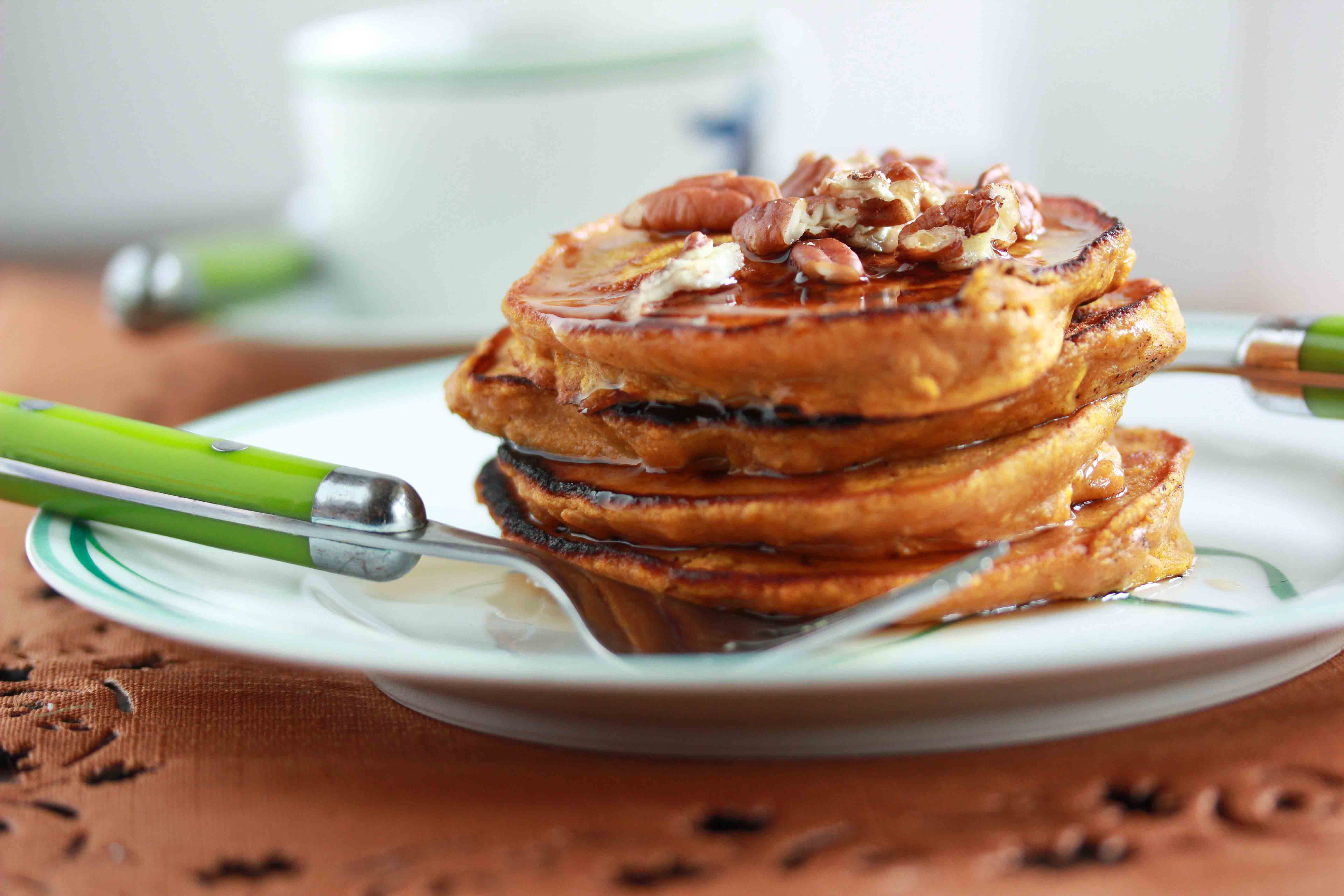 Pumpkin Pancakes Healthy
 Healthy Oatmeal Pumpkin Pancakes Overtime Cook