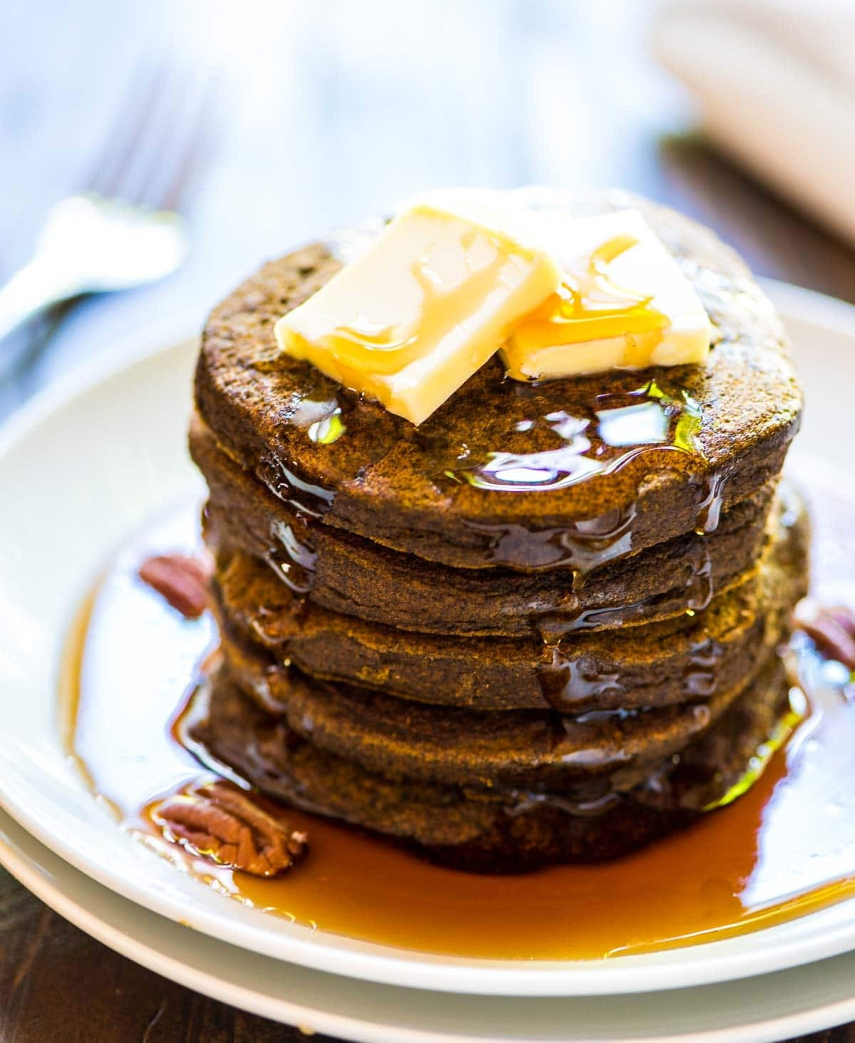 Pumpkin Pancakes Healthy
 The BEST Healthy Pumpkin Pancakes Made EASY in the Blender 