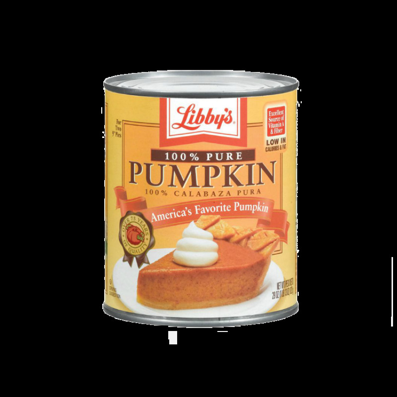 Pumpkin Pie Nutrition
 Libby’s Pumpkin Pie Filling 822g