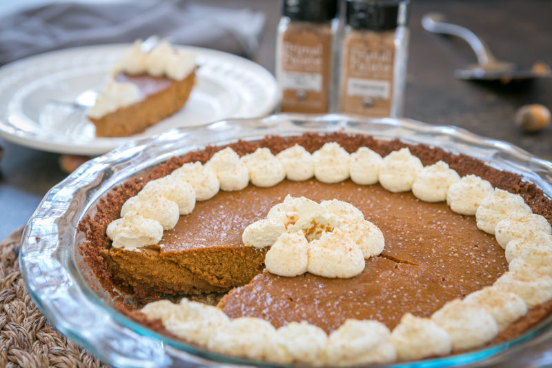 Pumpkin Pie With Gingersnap Crust
 Classic Pumpkin Pie with a Gingersnap Crust Primal