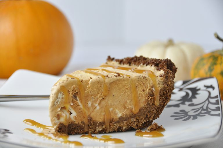 Pumpkin Pie With Gingersnap Crust
 Pumpkin Ice Cream Pie with Gingersnap Crust