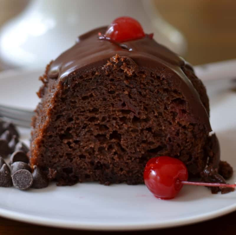 Quick Chocolate Cake
 cherry chocolate cake from scratch