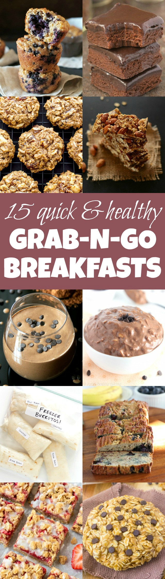 Quick Healthy Breakfast On The Go
 15 Quick & Healthy Grab n Go Breakfasts