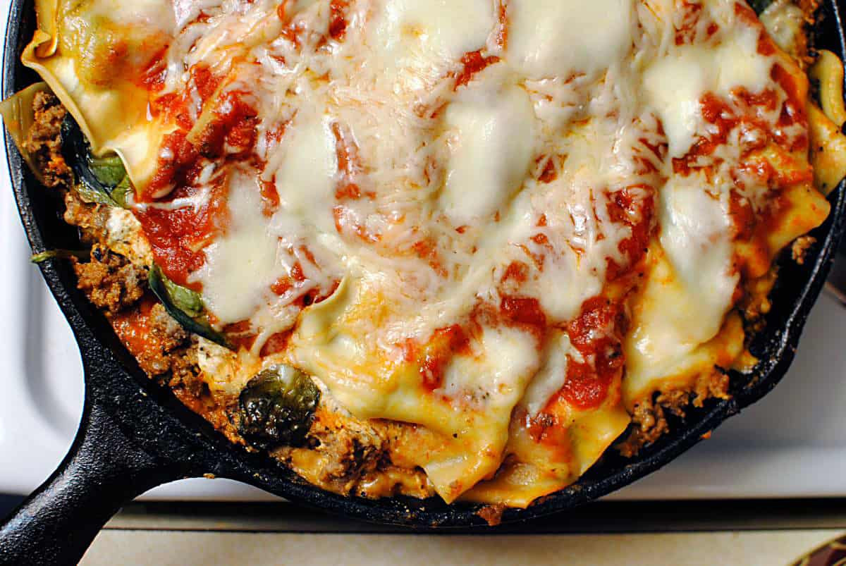 Quick Lasagna Recipe
 Skillet Lasagna Quick Dinner Fixins Pass The Sushi