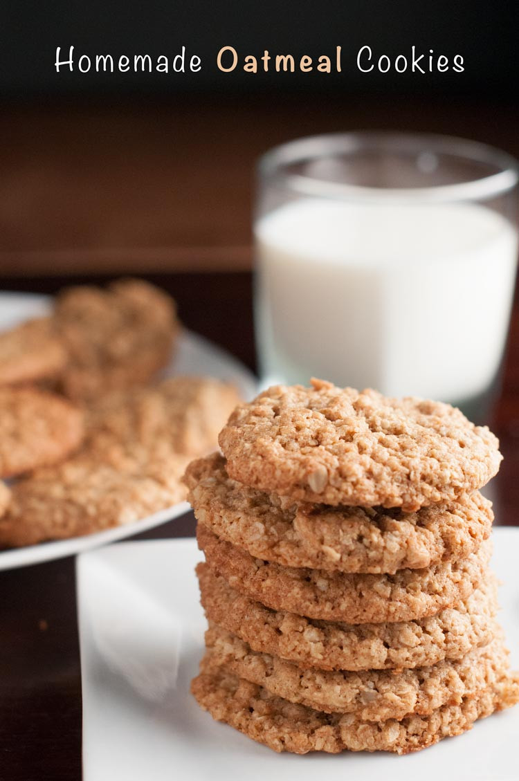 Quick Oatmeal Cookies
 Easy Homemade Quaker Oats Oatmeal Cookies