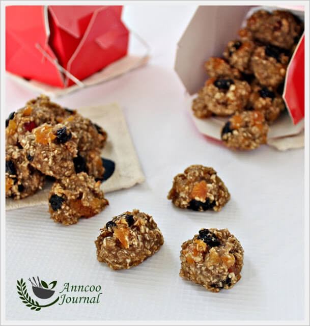 Quick Oatmeal Cookies
 Quick Oat Cookies Anncoo Journal