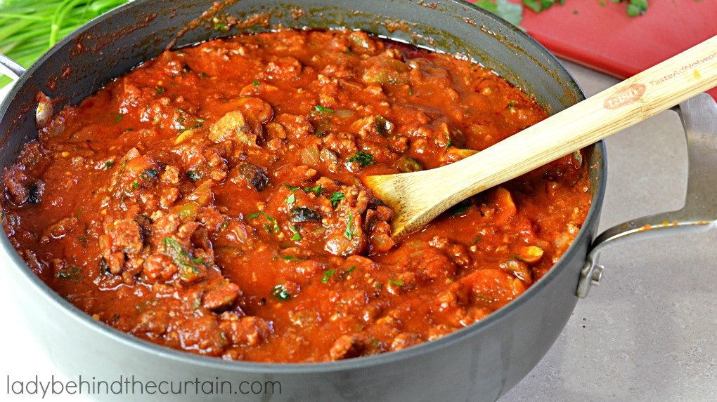 Quick Spaghetti Sauce
 Easy Homemade Spaghetti Sauce