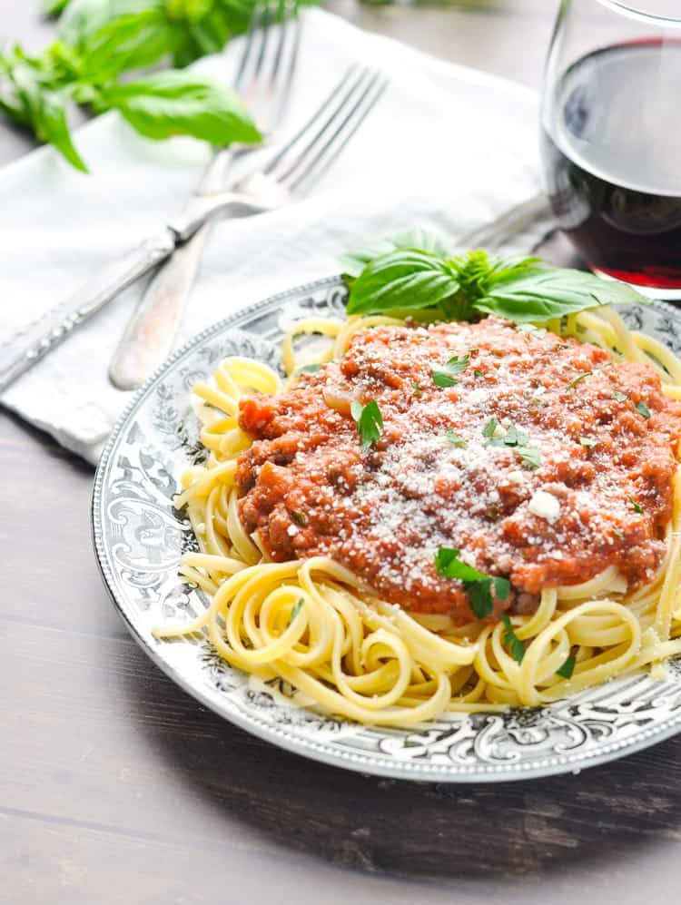 Quick Spaghetti Sauce
 Quick and Easy Spaghetti Bolognese Sauce The Seasoned Mom