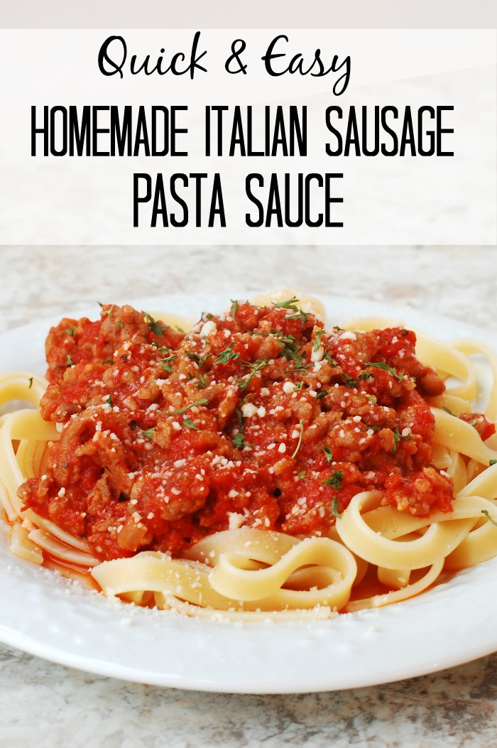 Quick Spaghetti Sauce
 10 Graduation Party Menus Plus Desserts and Snacks Eat