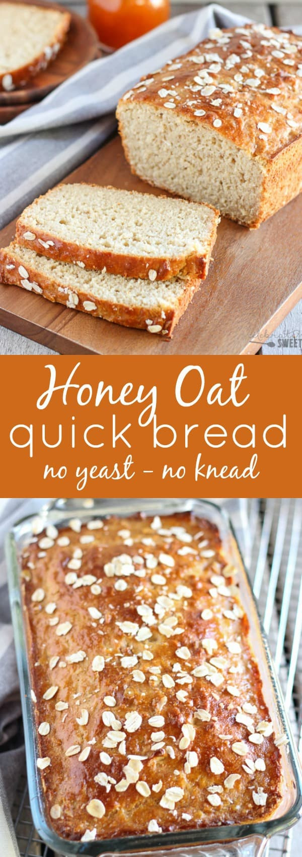 Quick Yeast Bread Recipes
 Yeast Free Bread Honey Oat Quick Bread Recipe