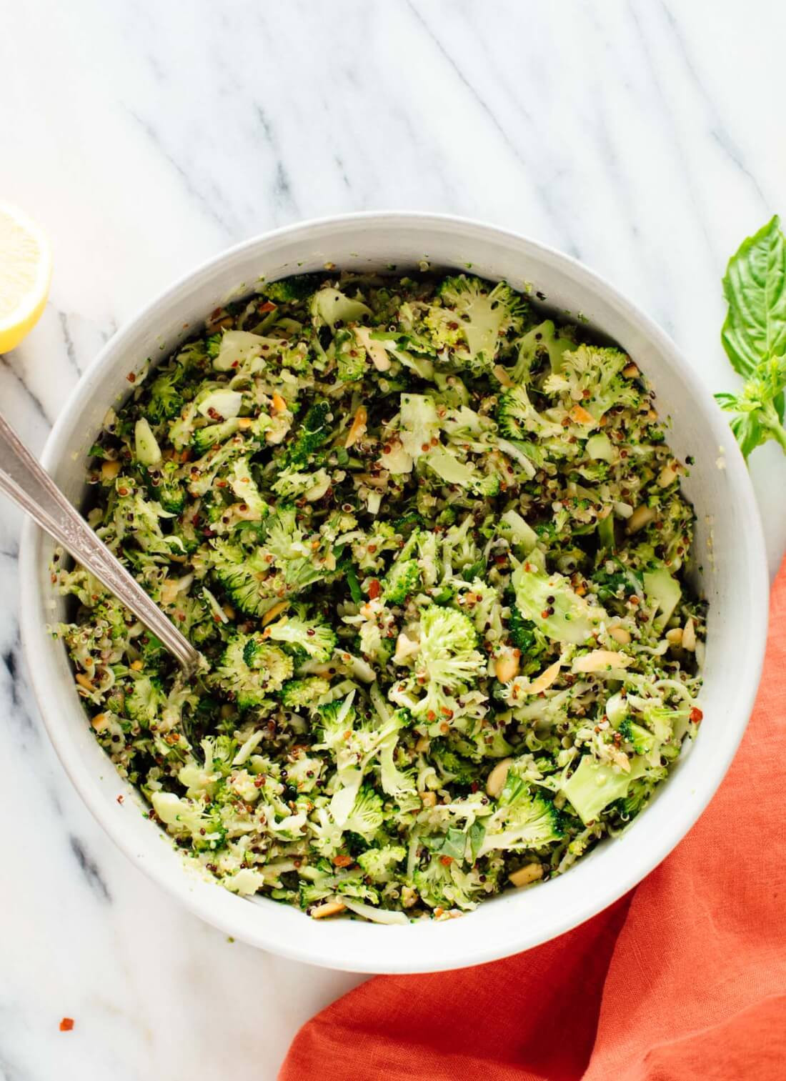 Quinoa Recipes Vegetarian
 Quinoa Broccoli Slaw Recipe Cookie and Kate