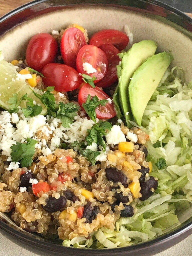 Quinoa Recipes Vegetarian
 Instant Pot Quinoa Burrito Bowls To her as Family