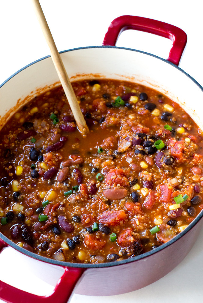 Quinoa Recipes Vegetarian
 Ve arian Quinoa Chili