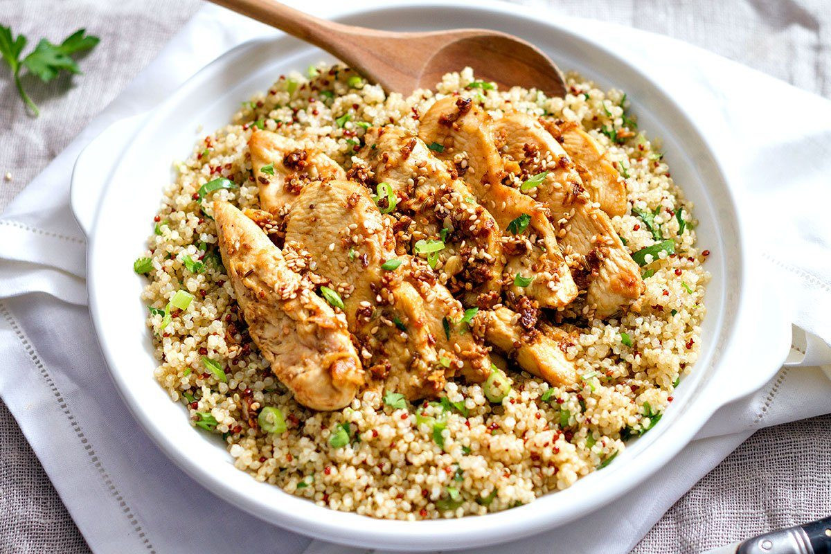 Quinoa Recipes With Chicken
 Garlic Lime Chicken Tenders and Quinoa Recipe — Eatwell101