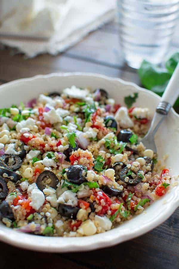 Quinoa Salad Mediterranean
 Mediterranean Quinoa Salad COOKTORIA