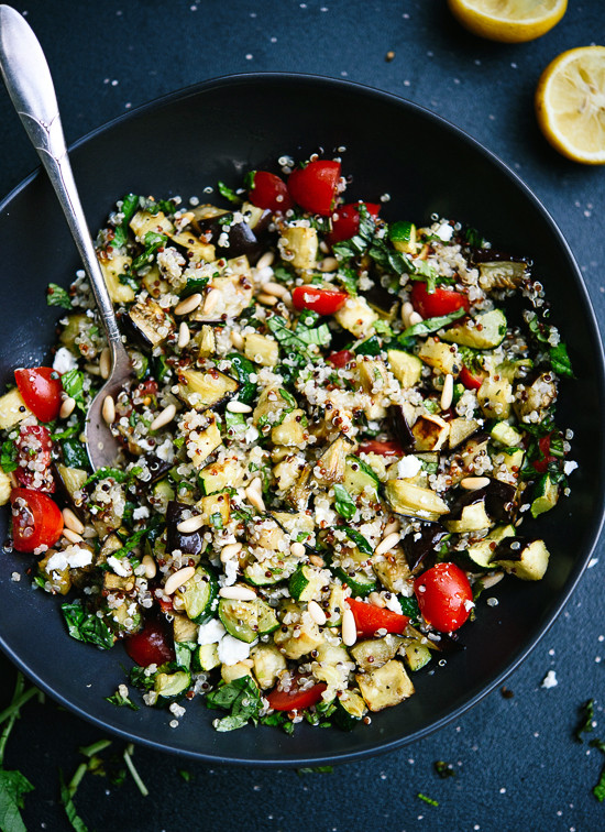 Quinoa Salad Mediterranean
 Mediterranean Quinoa Salad Cookie and Kate