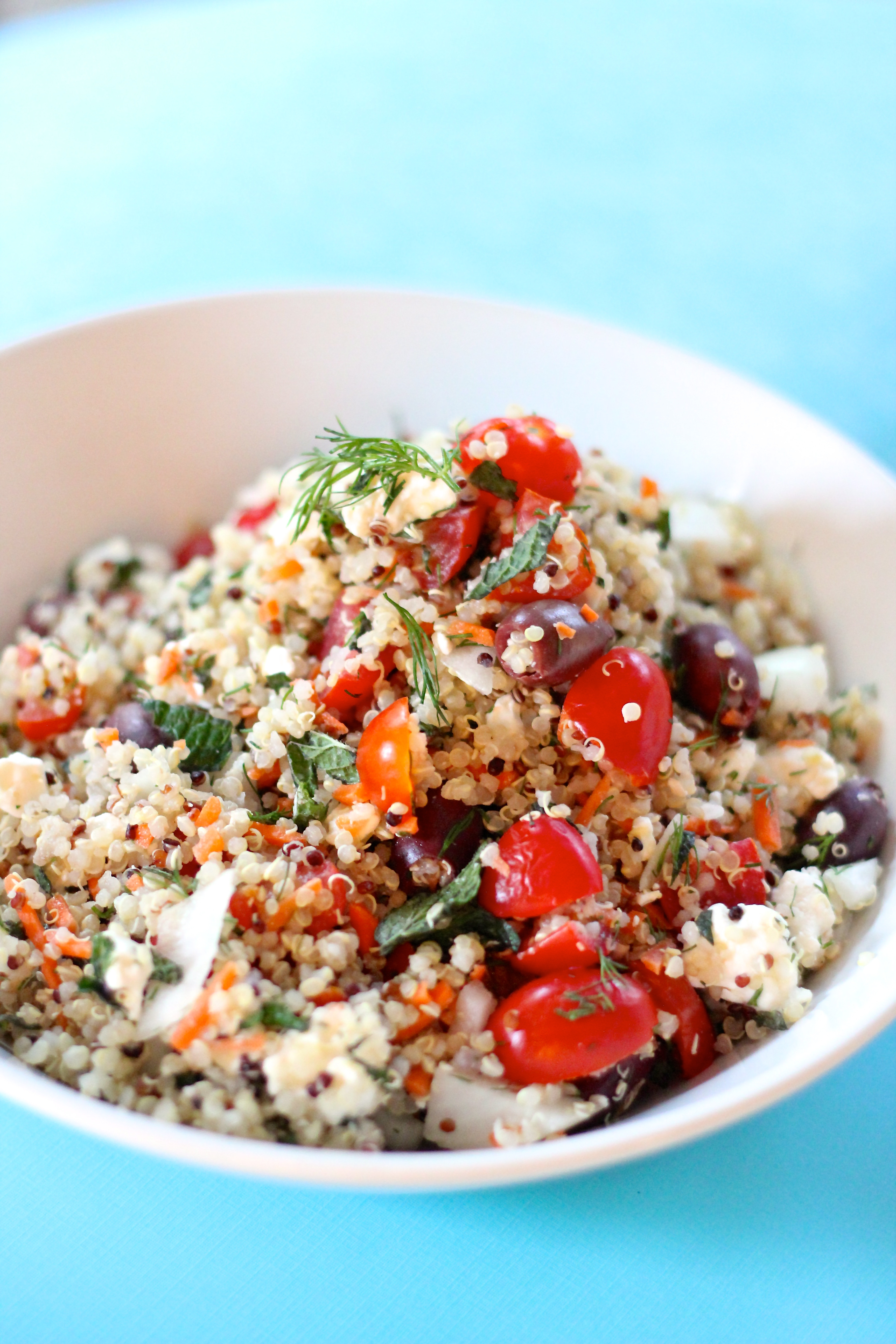 Quinoa Salad Mediterranean
 Mediterranean quinoa salad