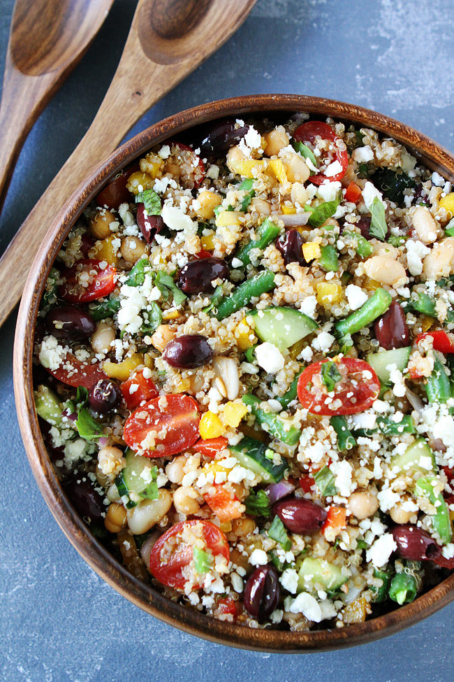 Quinoa Salad Mediterranean
 Mediterranean Salad with Quinoa