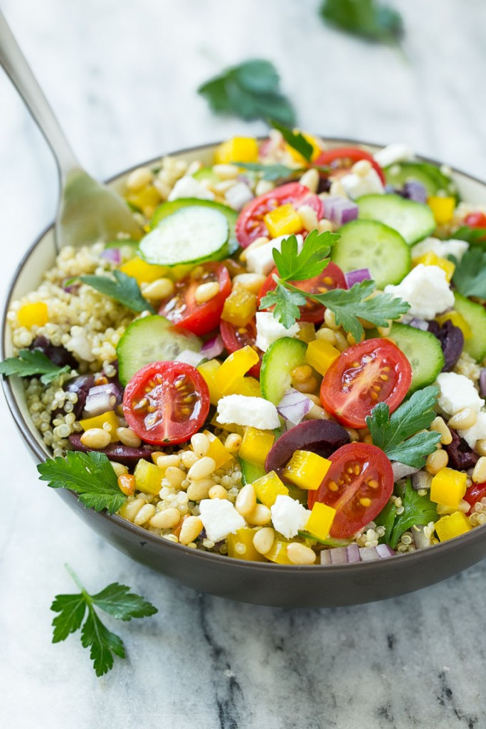 Quinoa Salad Mediterranean
 Mediterranean Quinoa Salad Dinner at the Zoo