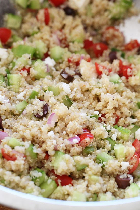 Quinoa Salad Mediterranean
 Mediterranean Quinoa Salad