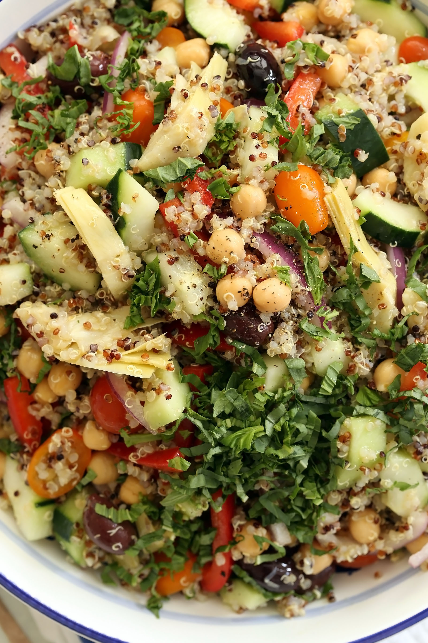 Quinoa Salad Mediterranean
 Mediterranean Quinoa Salad The Harvest Kitchen