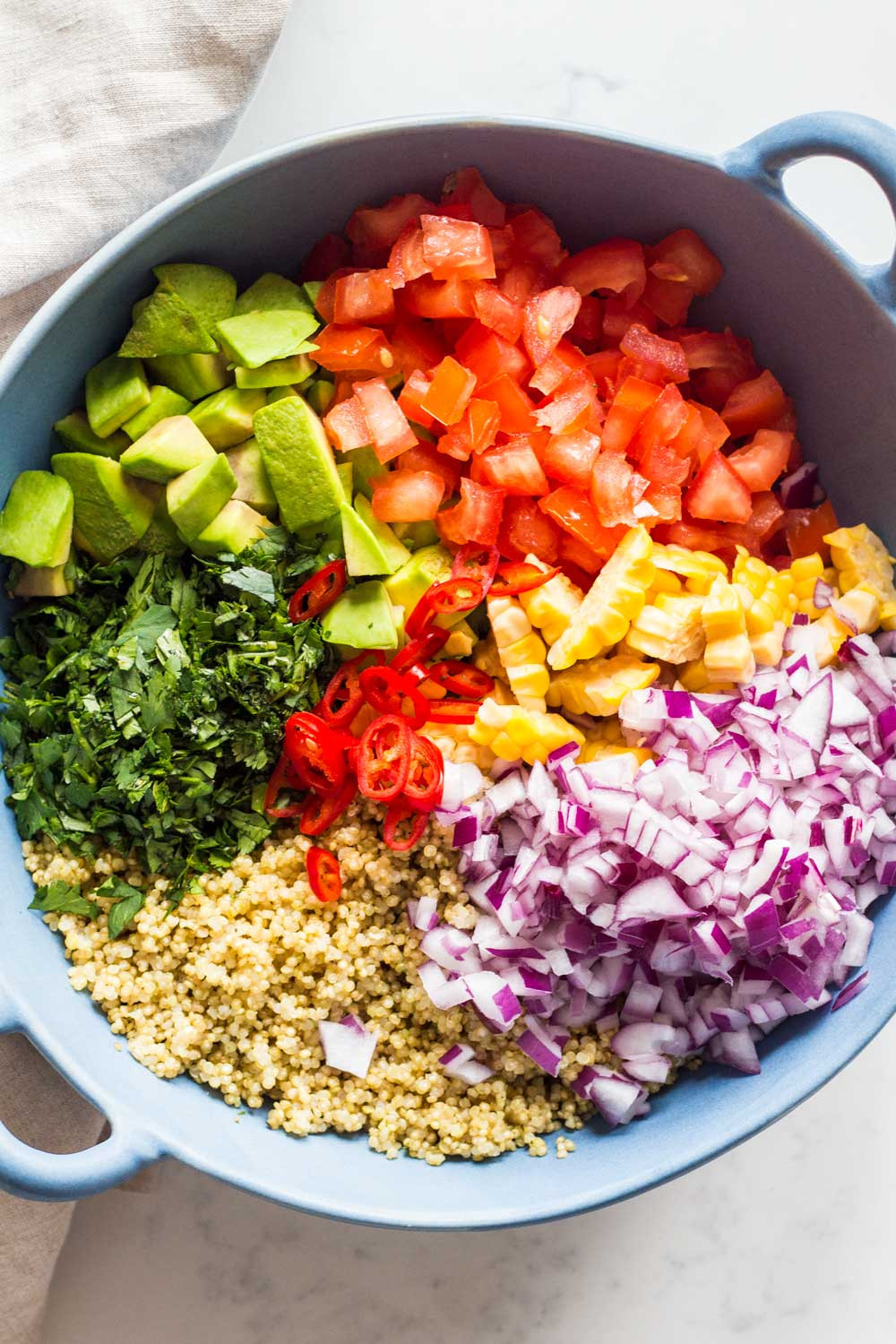 Quinoa Salad Recipe
 Mexican Quinoa Salad Green Healthy Cooking