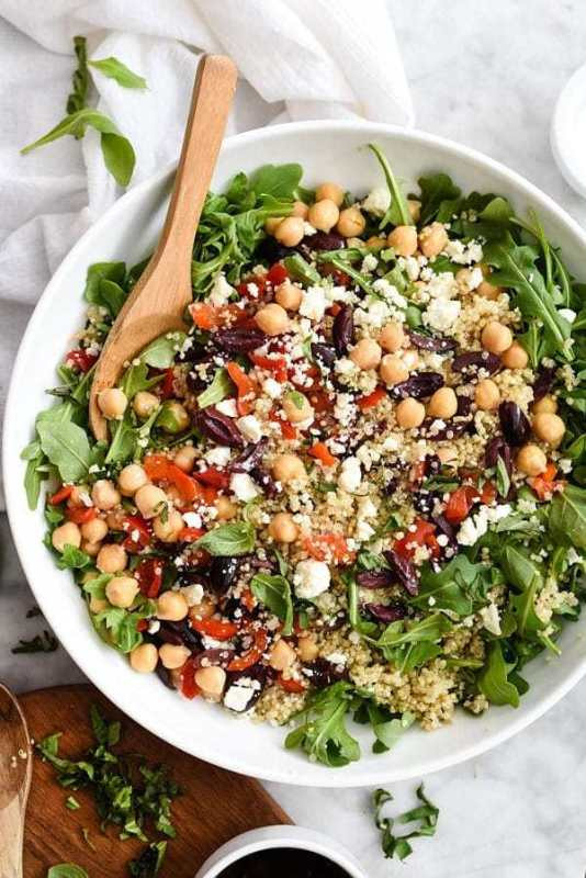 Quinoa Salad Recipe
 15 Easy Mediterranean Diet Meal Prep Recipes Meal Prep