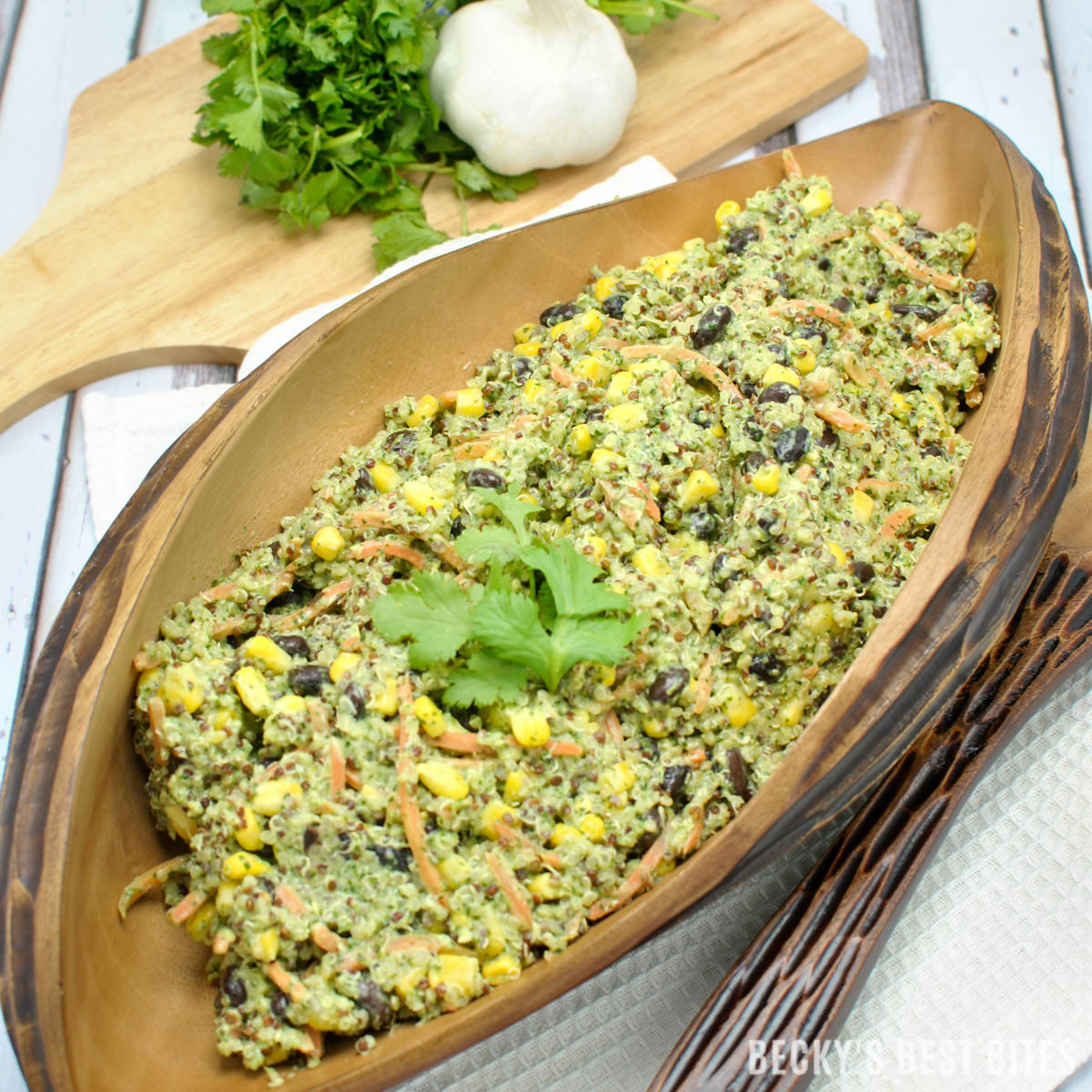 Quinoa Salad Recipes
 Creamy Cilantro Quinoa Salad