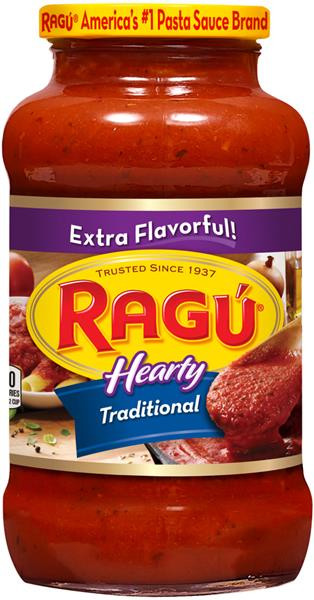 Ragu Pizza Sauce
 Ragu Hearty Traditional Pasta Sauce