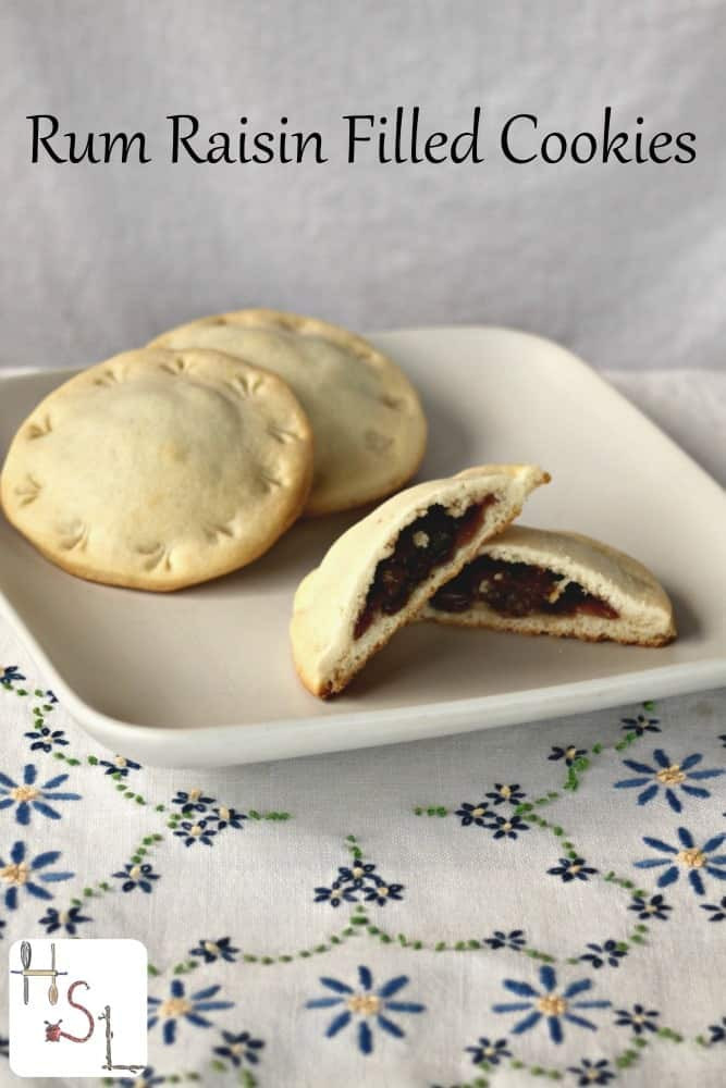 Raisin Filled Cookies
 Rum Raisin Filled Cookies