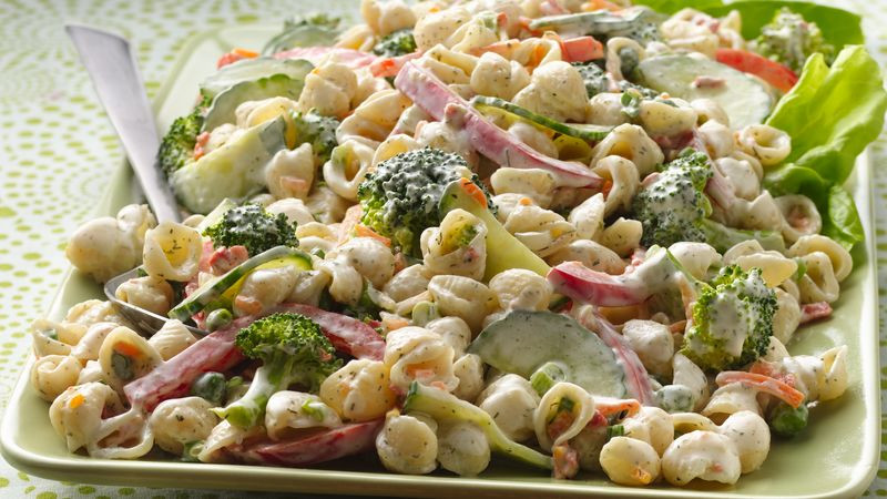 Ranch Pasta Salad
 Garden Ranch Pasta Salad Recipe BettyCrocker