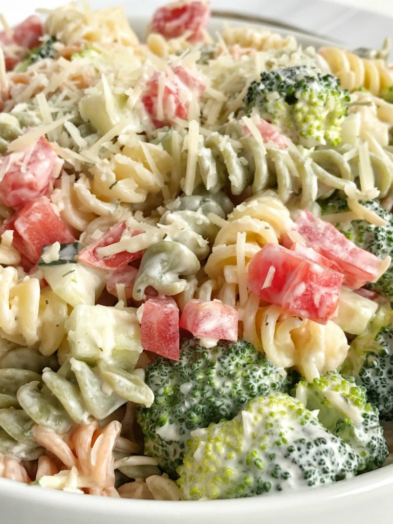 Ranch Pasta Salad
 Ranch Pasta Salad To her as Family