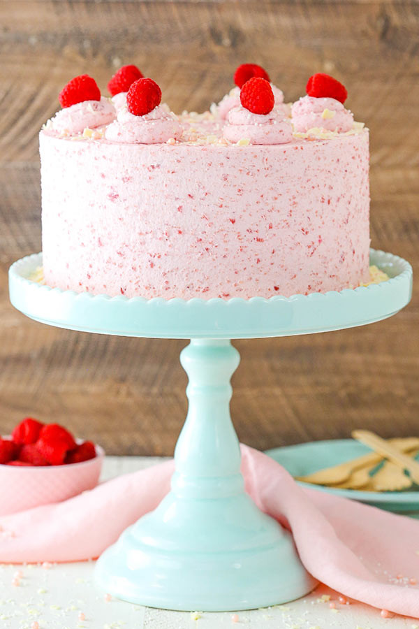 Raspberry Mousse Cake
 White Chocolate Raspberry Mousse Cake Life Love and Sugar