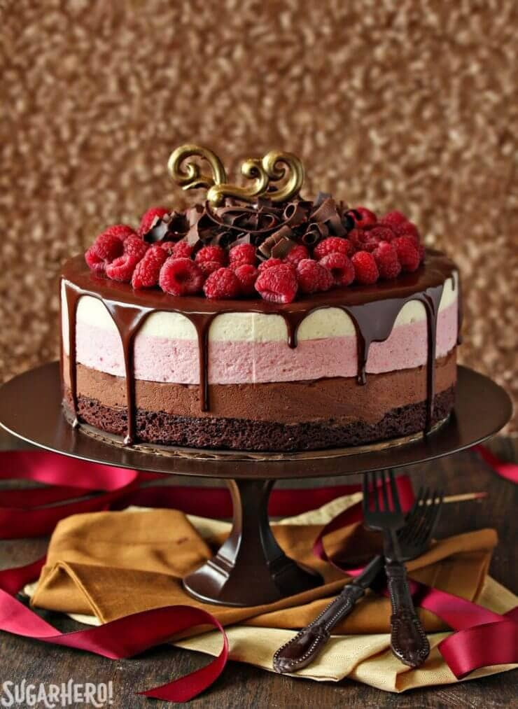 Raspberry Mousse Cake
 Top 50 Awesome Cakes I Heart Nap Time