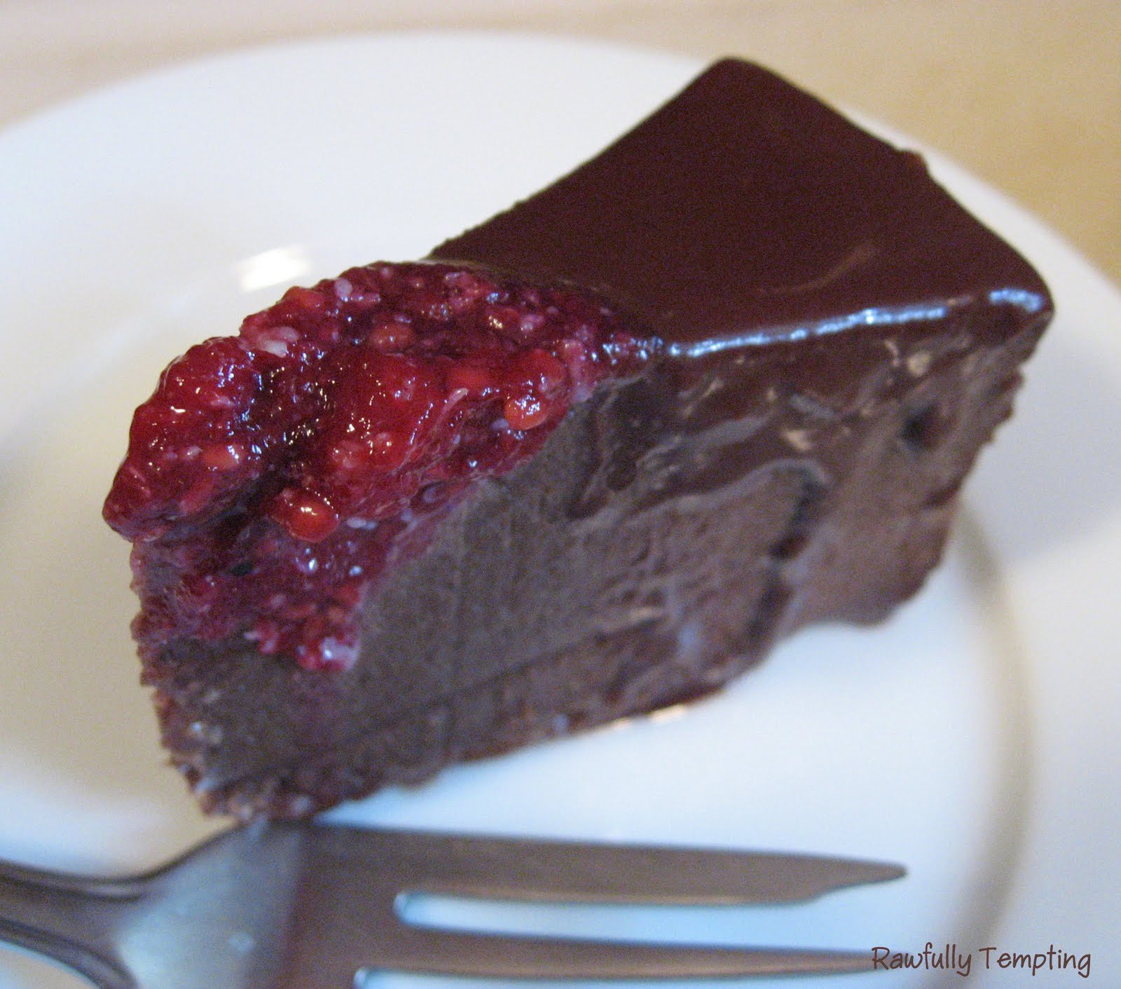 Raspberry Mousse Cake
 Creamy Chocolate Raspberry Mousse Cake – Rawfully Tempting