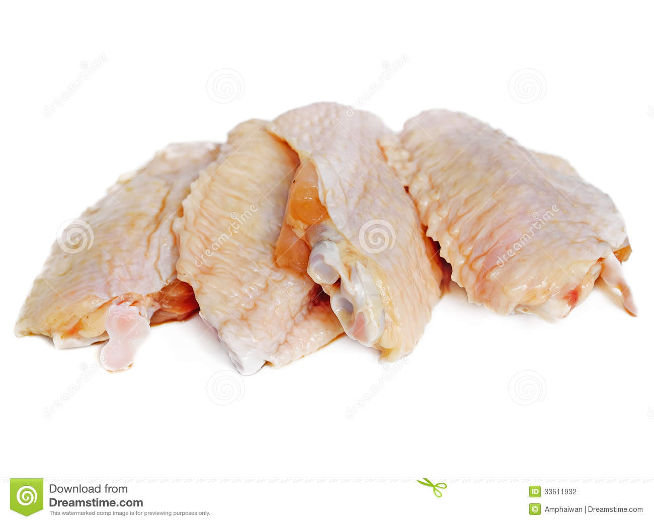 Raw Chicken Wings
 Raw Chicken Wings Stock graphy Image