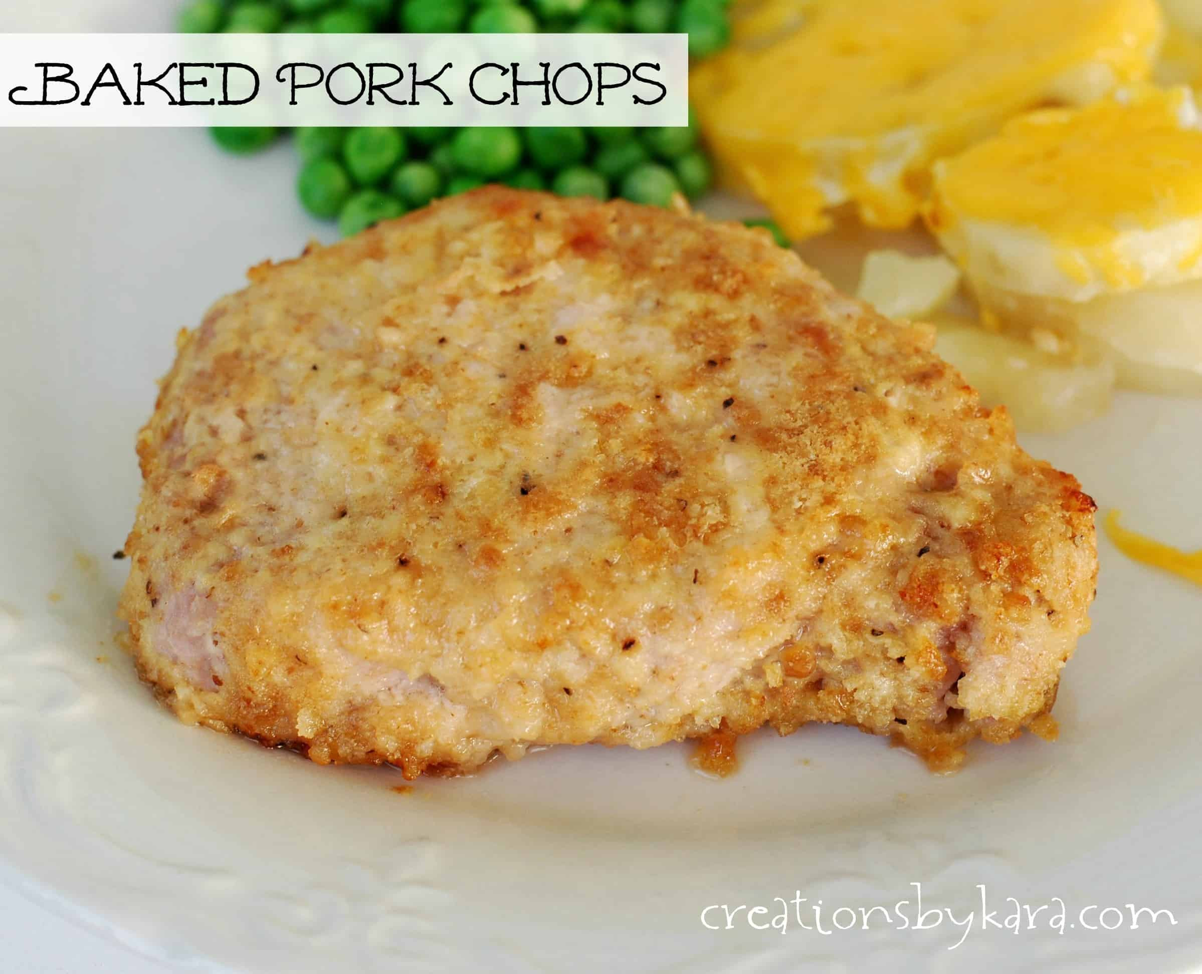 Recipe For Baked Pork Chops
 Baked Pork Chops