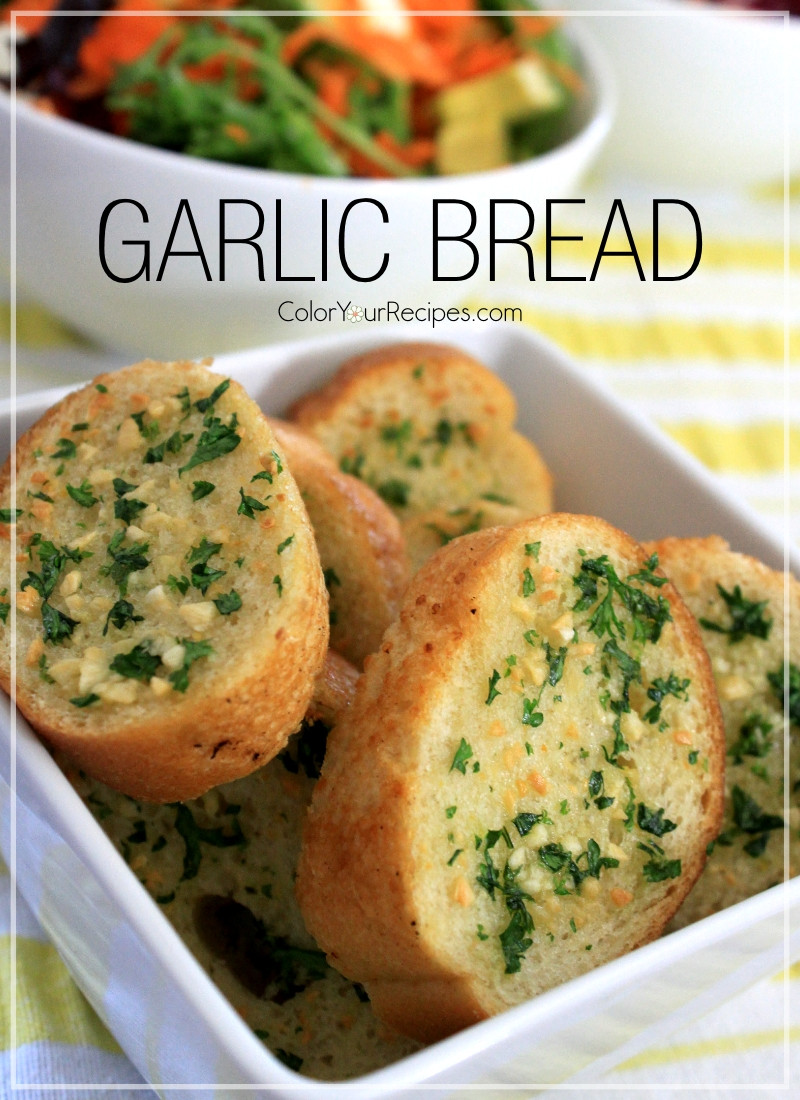 Recipe For Garlic Bread
 Simple Garlic Bread Recipe — Dishmaps