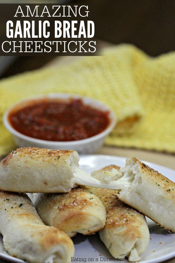 Recipe For Garlic Bread
 Garlic Bread Cheese Sticks Recipe Eating on a Dime