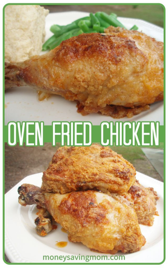 Recipe For Oven Fried Chicken
 Oven Fried Chicken Money Saving Mom