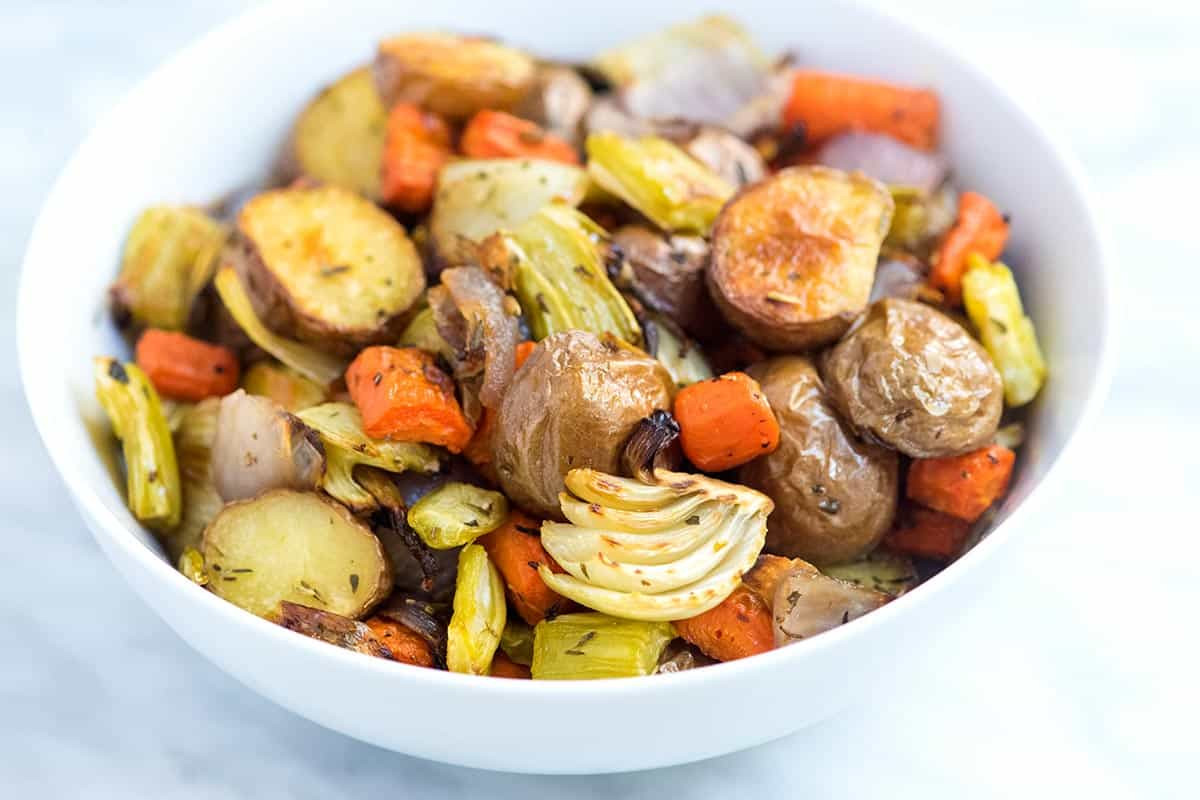 Recipe For Roasted Vegetables
 Our Favorite Oven Roasted Ve ables Recipe