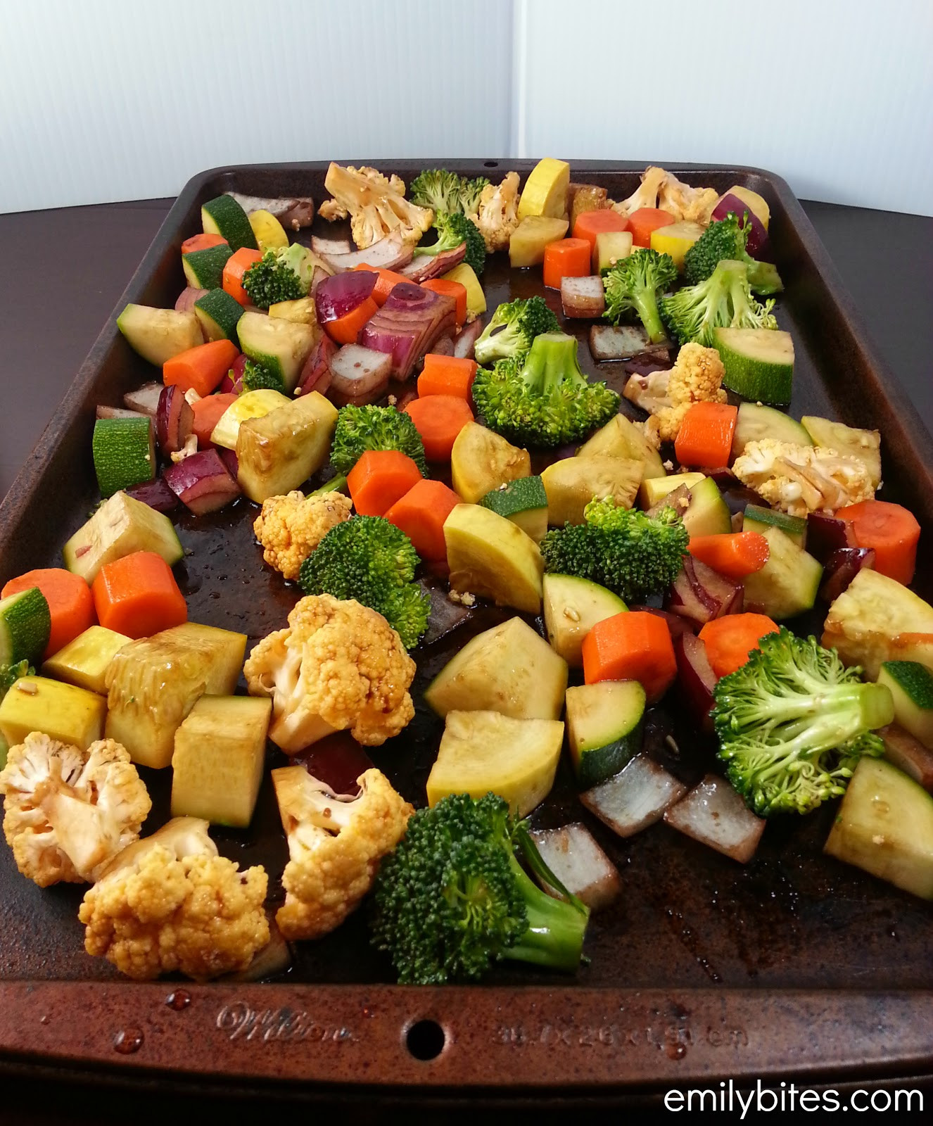 Recipe For Roasted Vegetables
 Balsamic Roasted Ve ables Emily Bites