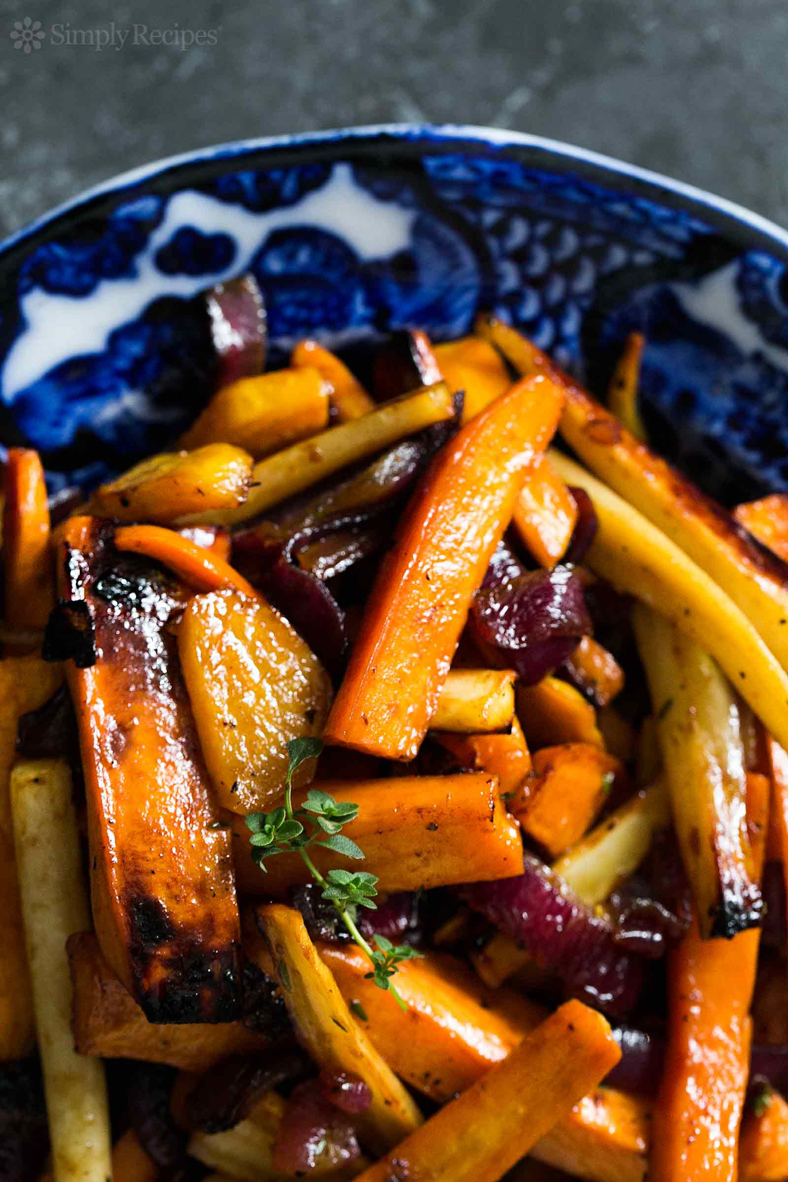 Recipe For Roasted Vegetables
 Cider Roasted Root Ve ables