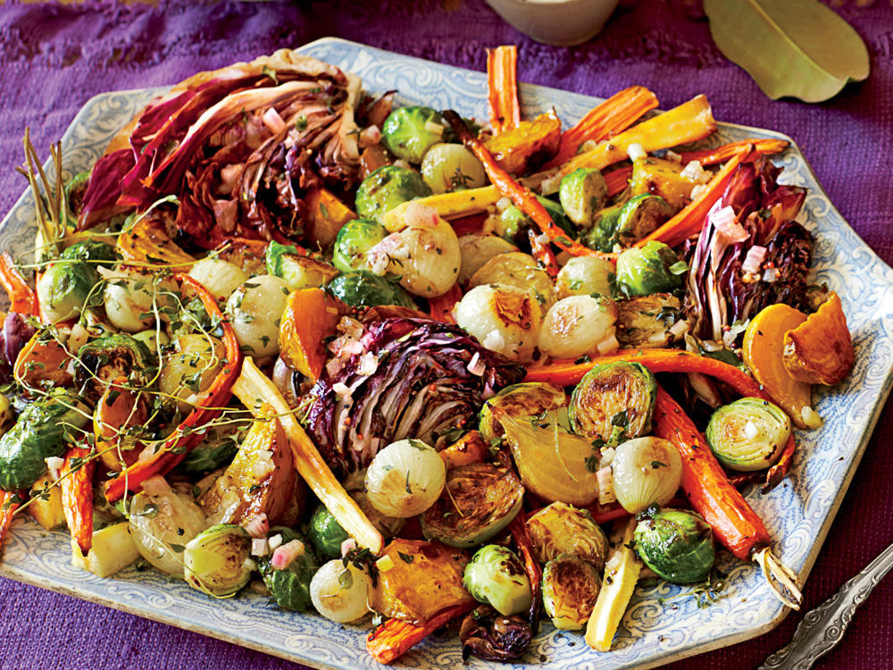 Recipe For Roasted Vegetables
 Roasted Ve able Salad & Apple Cider Vinaigrette Recipe