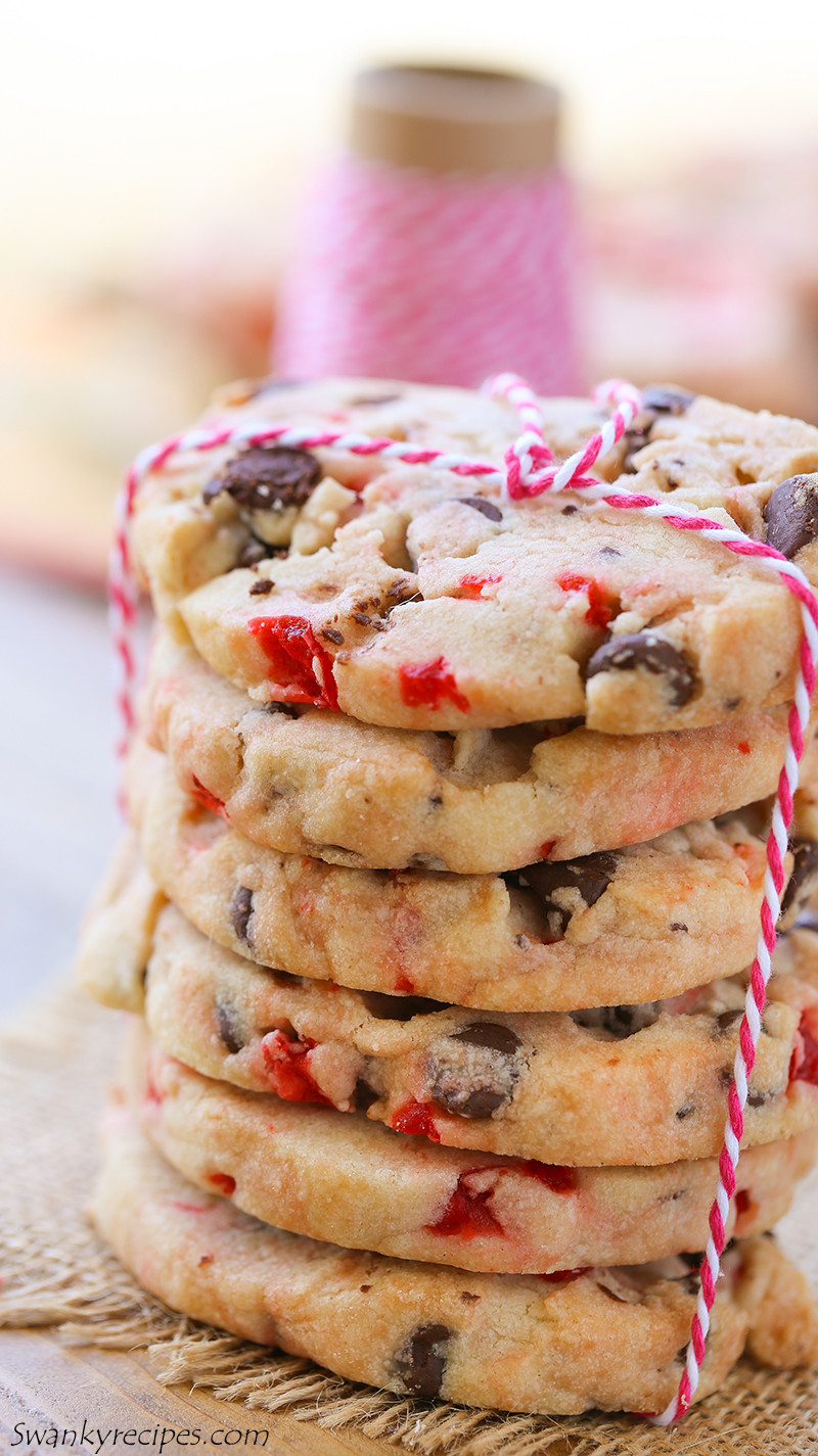 Recipe For Shortbread Cookies
 Chocolate Chip Maraschino Cherry Shortbread Cookies